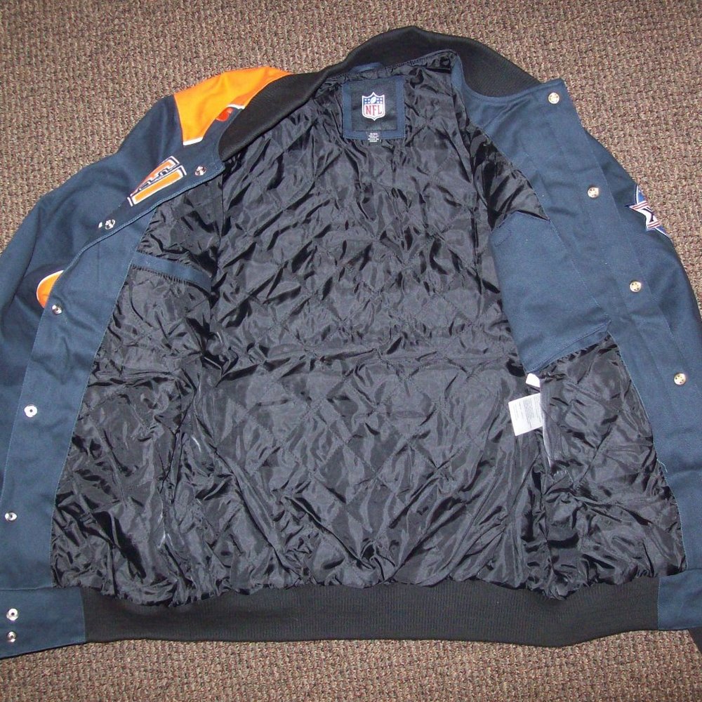 CHICAGO BEARS SUPER BOWL XX CHAMP JACKET 3X 4X 6X - Picture 9 of 12